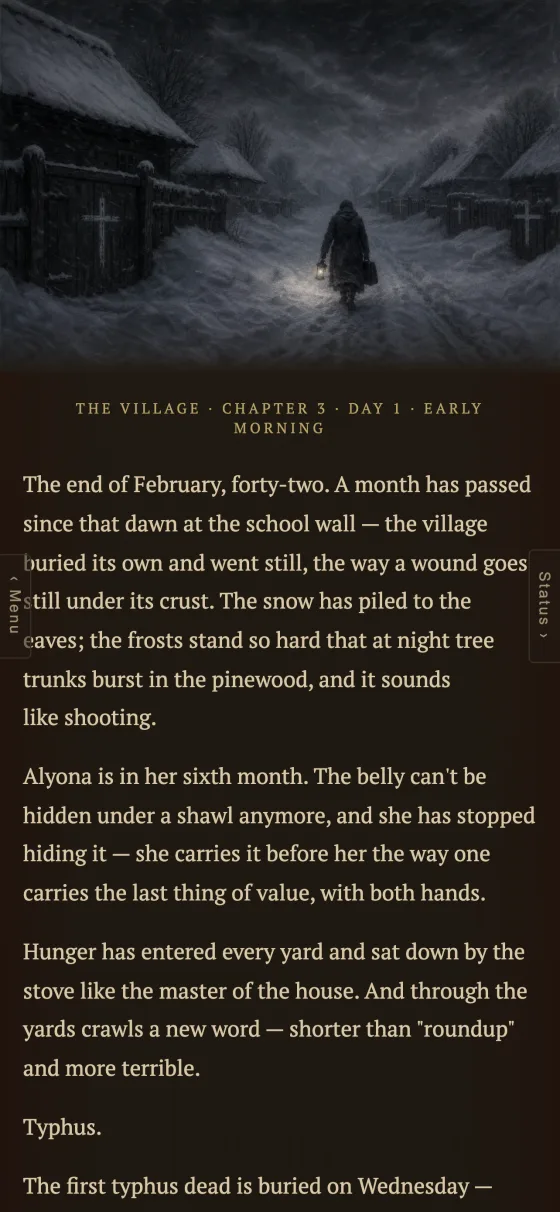 Winter chapter: plague and typhus