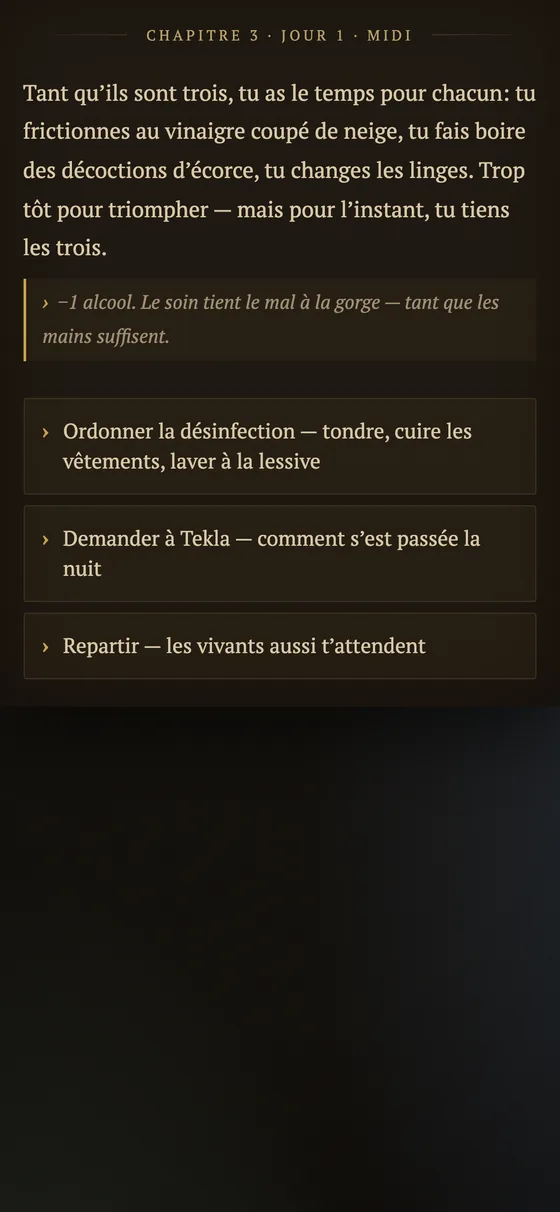 Didascalies de changement d’état